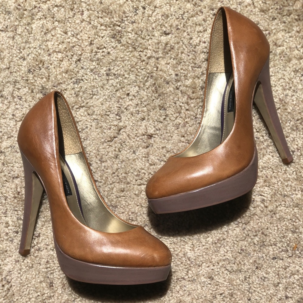 French Connection Brown Heels